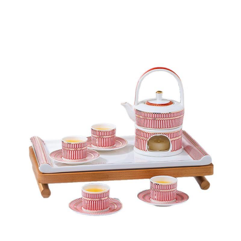 Elegant European Ceramic Tea Set