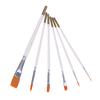 6Pcs Art Painting Brushes Set Acrylic Oil Watercolor Artist Paint Brush Set