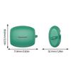 Waterproof Silicone Cover For Wireless Earbuds AntiDrop Protections Multiple Color Portable Hook Included