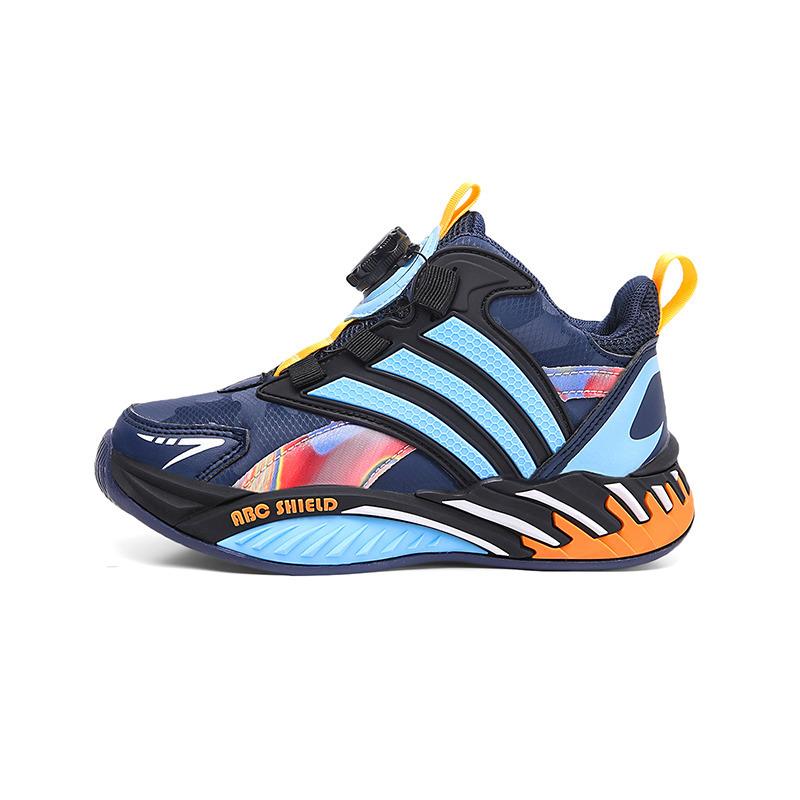 New Design Knob Kid Sneakers Light Basketball Shoes Kids Autumn Waterproof Children's Sport Shoes Boy zapatos respetuosos niño