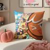 Hot Cute Casual Korean Game CCookie Run Kingdom Cushion Cover Pillowcase Short Plush Invisible zipper Room Sofa Cushion Cover
