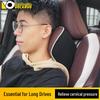 Memory Foam Neck and Lumbar Support Set for Geely Xingyue L: Seat Covers, Headrest, and Backrest