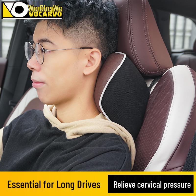 Memory Foam Neck and Lumbar Support Set for Geely Xingyue L: Seat Covers, Headrest, and Backrest