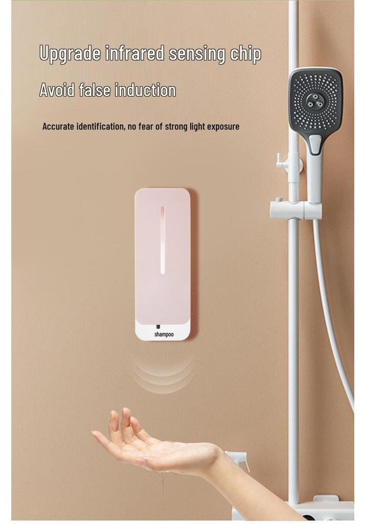 Wall-Mounted Automatic Foam Hand Sanitizer Dispenser - Smart Induction Household Hand Washer