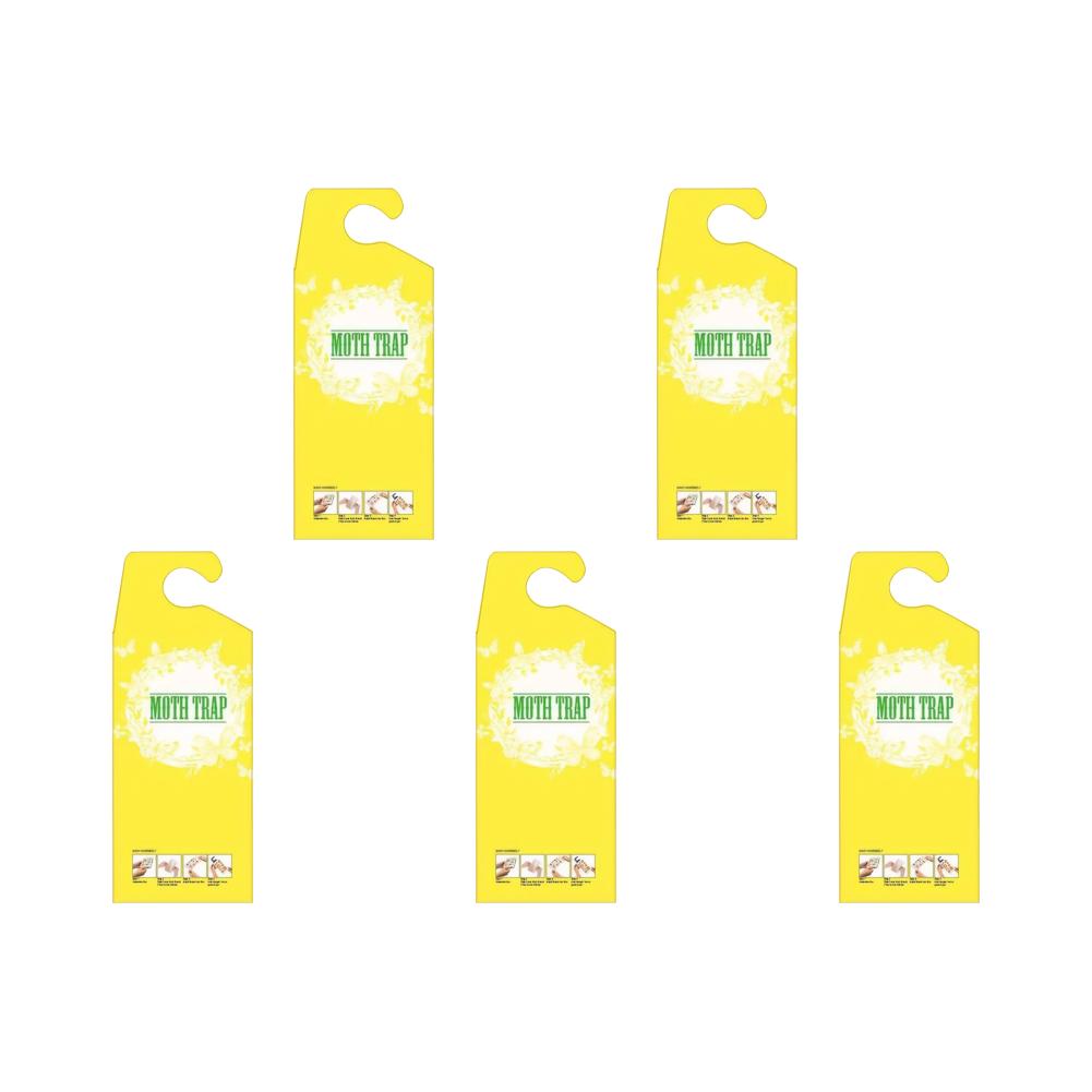 

Кладовые ловушки для моли, липкие клеевые ловушки для индийской моли для кухни (желтый)