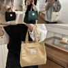 Casual Large Capacity Box Lunch Bag Insulated Versatile Tote Bag Commuting Bag Office Workers