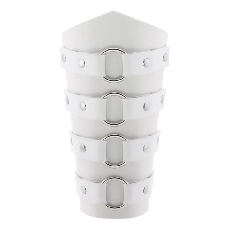 Elegante Vintage PU-Leder-Handgelenkmanschetten mit runder Schnalle Perfekte Passform für Männer und Frauen bei historischen Nachstellungen