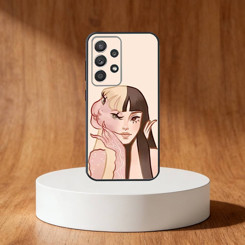 

M-Melanie Martinez Portals Phone Case For Samsung S25,S24,S21,S22,S23,S30,Ultra,S20,Plus,Fe,Note,10,9,5G Black Cover Samsung S21Ultra