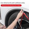 Car Front Rear Wheel Eyebrow Lip Cover Board Mud Flaps Protector Strip Kit Anti Wear And Scratch Seal Strip Exterior Accessories