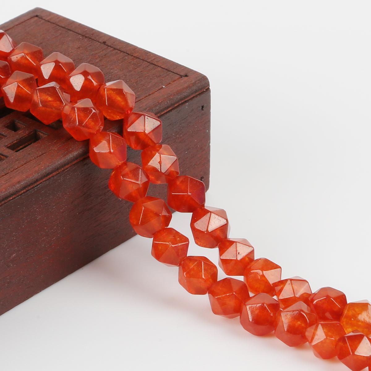 

8 мм граненый натуральный камень, свободные подвески-разделители, круглые бусины для изготовления ювелирных изделий своими руками, аксессуары 8mm