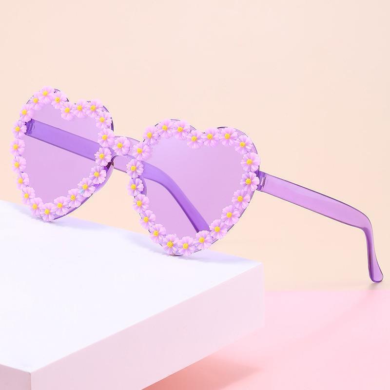 Fashion Heartshaped Sunglasses With Uv Protection For Women And Men Diy Frame