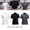 Chef Jacket, Short Sleeve Catering Shirt Wear Uniform for Managers Line Cooks Caterers