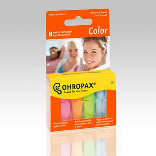 OHROPAX Германия Звукоизолирующие беруши для сна и снижения шума, облегчение храпа New version | Color 4 pairs (German version)