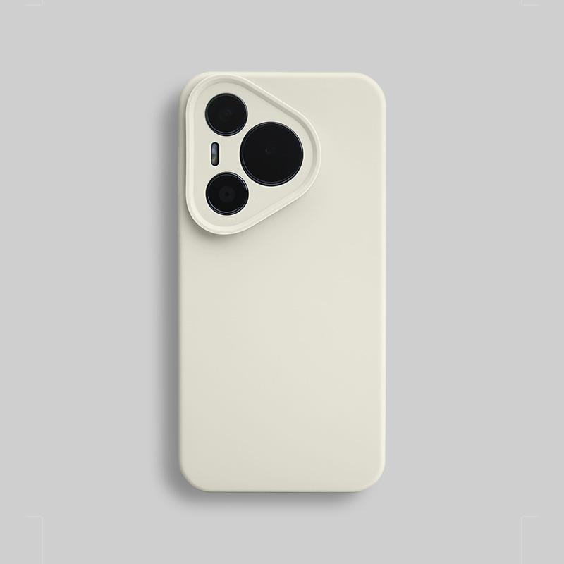 Pure color true liquid silicone is suitable for Huawei Pura70Pro + mobile phone case, fine hole all-inclusive, anti-drop soft cover.
