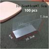 Cake roll separator paper transparent hand-held baking oil resistant square cake decorative edge holder Dessert Mousse Mat paper