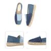 LUXSOLE Espadrilles Women's Shoes Luxury Denim PATCHWORK  Flat Platform  Stylish and Trendy Footwear for Fashion-Forward Females
