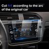 Tempered Glass Screen Protector for Volkswagen Tiguan      2024 HD Clear 8 Inch GPS Navigation Film Sticker