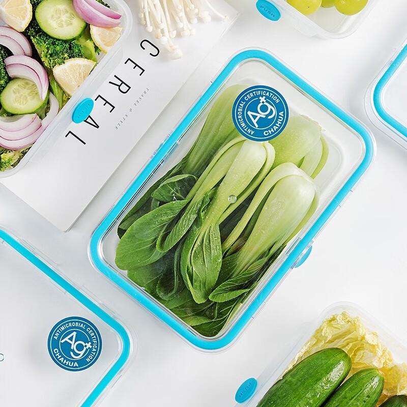 CHAHUA 1150ml Antibacterial Rectangular Food Storage Container