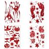 Self-Adhesive Halloween Window Decoration Sticker Horror Props Stickers  Halloween