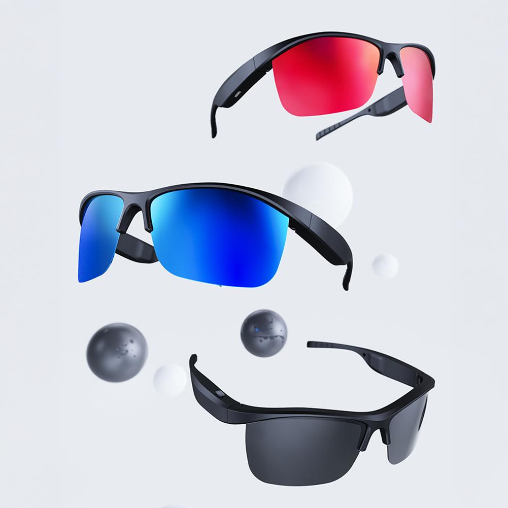 Cycling Running 5.4 Smart Bluetooth Smart Glasses Audio Call Remote Headset Sunglasses Sports Music Driving Type-C Fast Charging