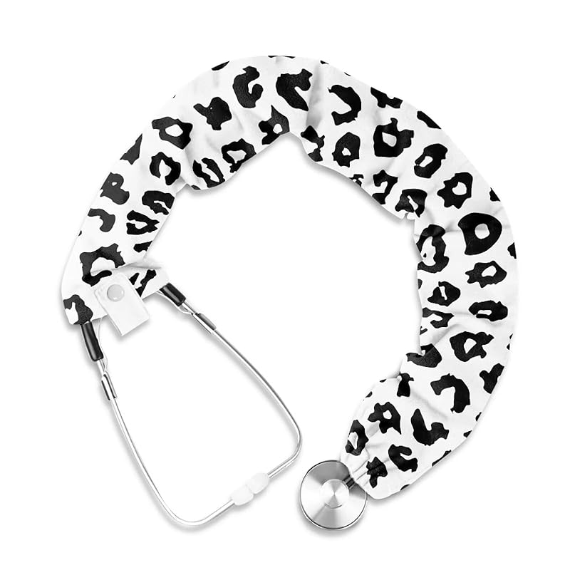 

Чехол для стетоскопа Rnyleeg Скранчи для медсестры Цветочные аксессуары для стетоскопа Подходит для всех типов стетоскопов 1 белый