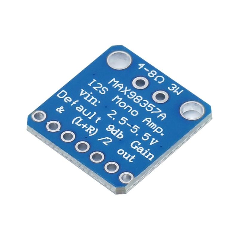 MAX98357A 3W 5V Powerful Auditory Amplifier Module I2S Decoding 3dB To 15dB Selection for DIY Projects and Speakers