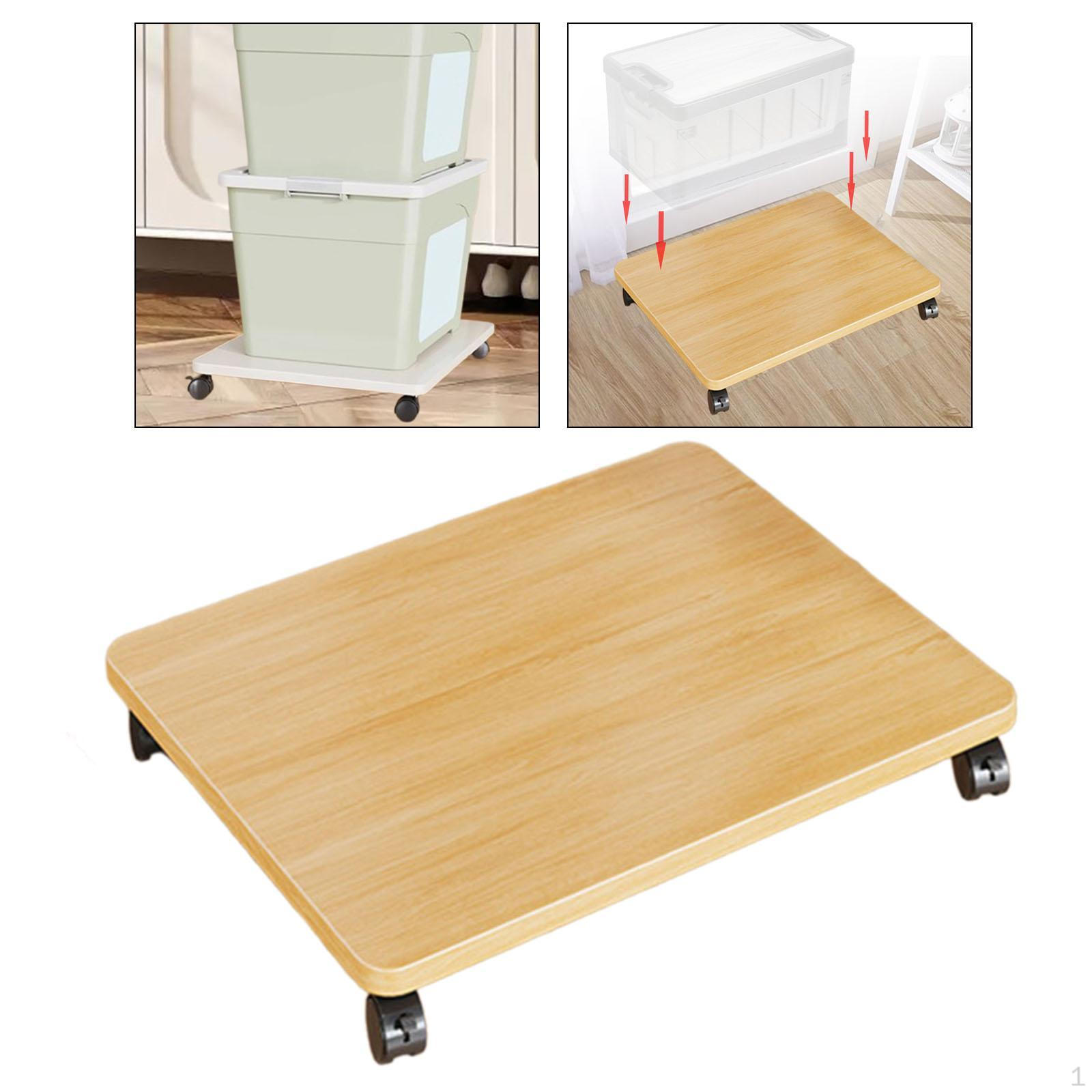 

Мобильная стойка Audio Rack с колесами для организации дома и в офисе Wood Color