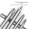 Hujian Magnetic S2 Steel Hex & Phillips Screwdriver Bit Set