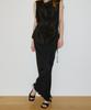 Our Mond Pleated Elastic Long Skirt_2 Colors