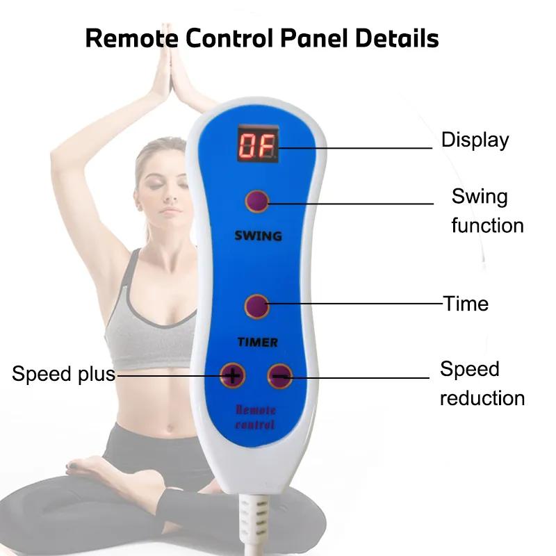 Vitality Chi Swing Machine Electric Passive Aerobic Exercise Machine Swing Fitness Physical Therapy Leg Back Waist Massager