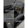 IELGY Crocodile Pattern Black Gold Bag, Large-capacity College-style High-end Commuting Shoulder Messenger Bag