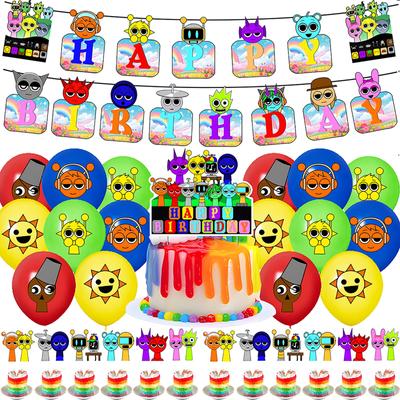 Kit arco ghirlanda natalizia, striscioni rossi e verdi, decorazione per torta per feste di compleanno e Natale