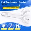 Dog Dental Care Tool Pet Tooth Brushing Helper, Clear Teeth Cleaning Aid, Reusable Mouth Spreader for Tool, Holds The Lip Aside Dogs Cats Easy
