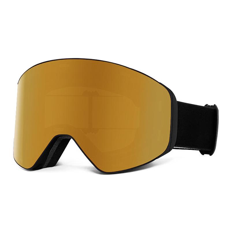 

Ski Goggles Double Layer Anti-fog and Anti-ultraviolet Card Myopia Goggles Magnetic Suction High Definition Ski Goggles