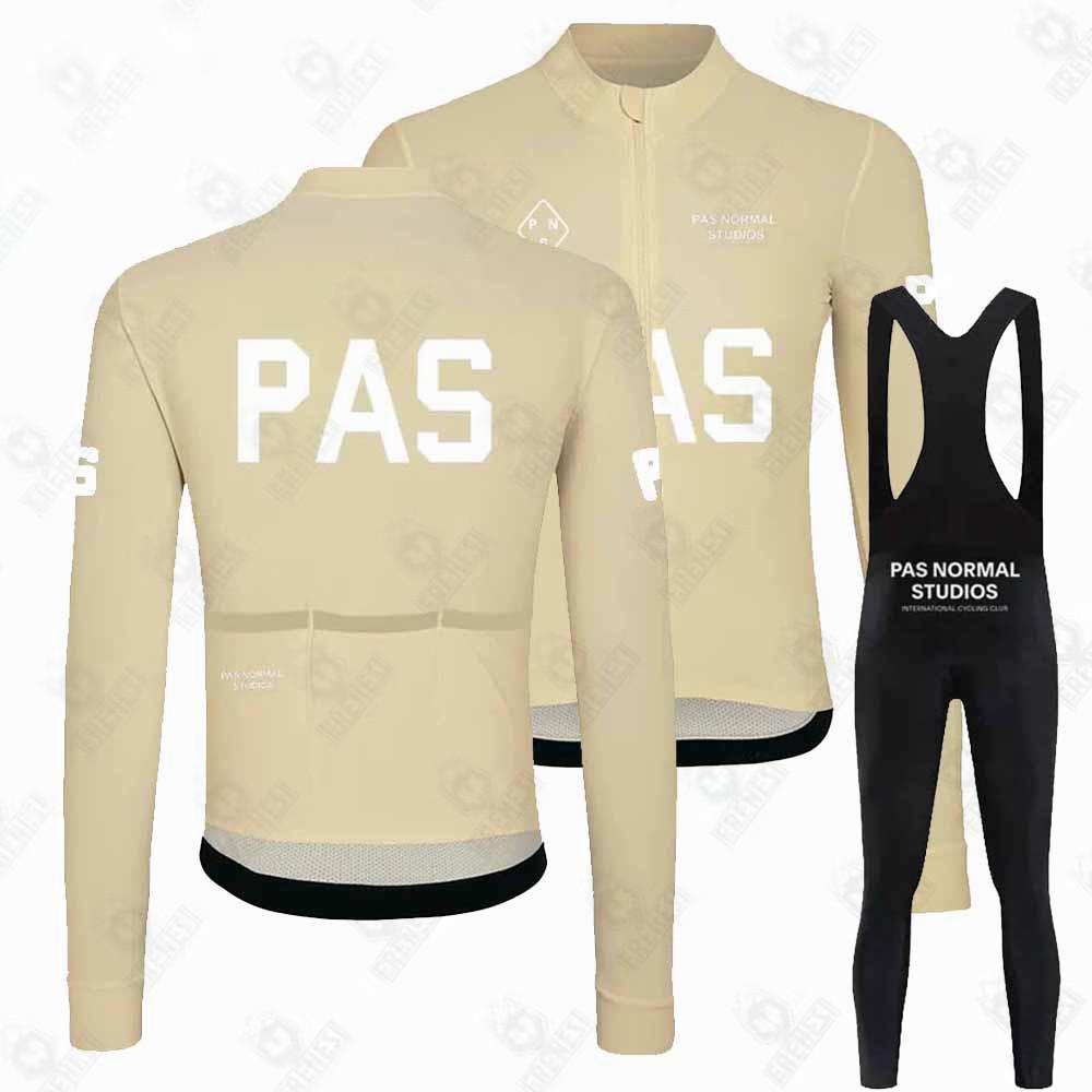 PAS fleece suit winter cycling suit long sleeve overalls trousers road bike mountain bike outdoor clothing
