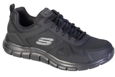 Track-Scloric Wide, Mens Black Sneakers
