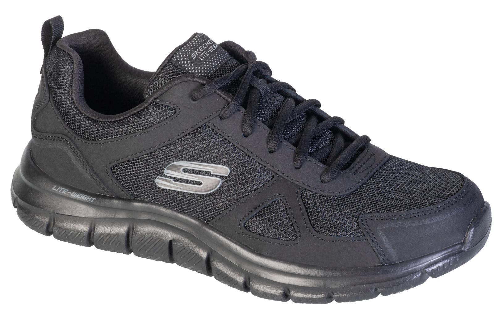 Skechers Track-Scloric Wide, Baskets noires pour hommes
