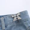 Detachable No-Sew Waist Cinching Buckles: Adjustable from Large To Small
