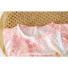 Korean Style Sweet Floral Puffy Princess Summer Dress For Little Girls