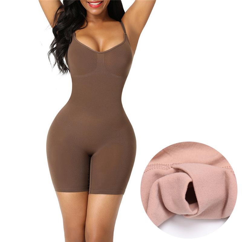 Women's One-piece Shapeware Waist Pants Hip Shaping Underwear Elastic Corset