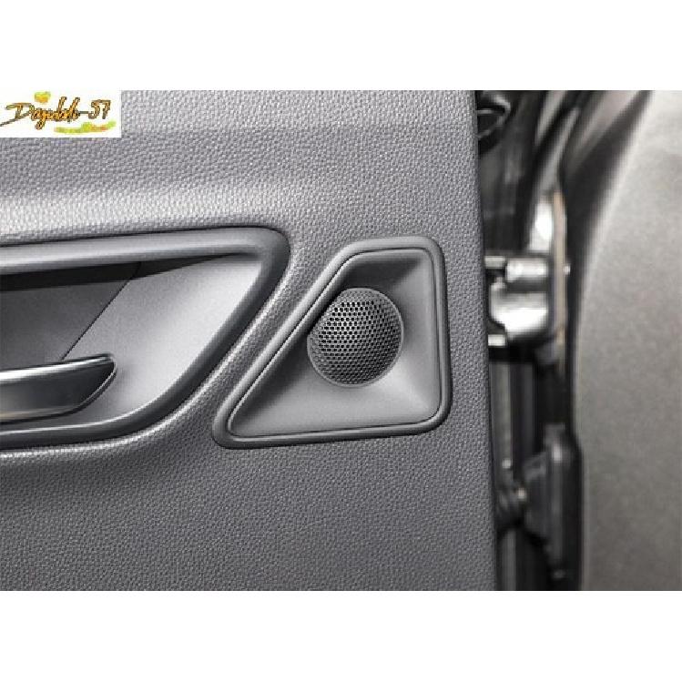 2pcs Carbon Fiber Rear Door Speaker Frame Cover Trim For Toyota Crown -2024