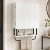 Bathroom Wall Cabinet Modern Space Saver Wall Mounted Cabinet Doors Storage White