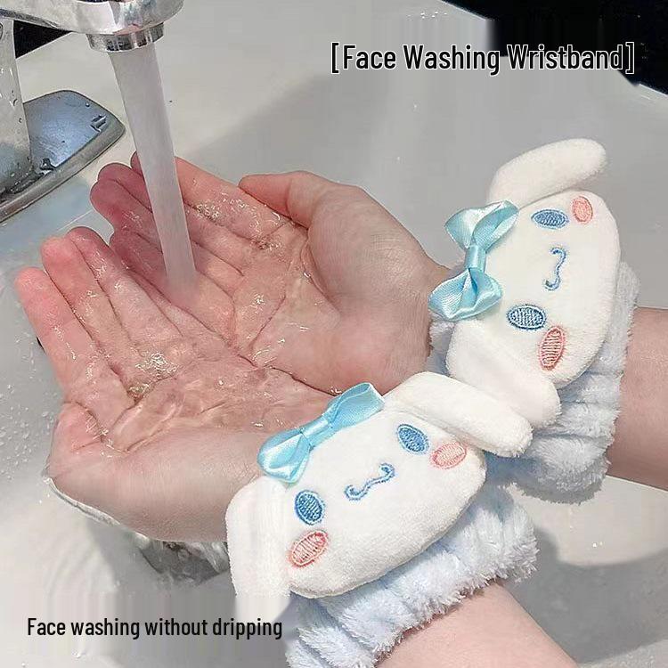 Wodoodporna opaska na włosy i wodoodporna opaska na nadgarstek My Melody - zestaw