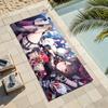 B-Blue Archive-S Game Kosaka Wakamos Towel Soft Lightweight Anti-Sand Large Beach Towel Quick-Drying Bath Sports Family