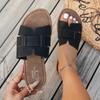 White Flat Slippers Beach Casual Women Shoes Indoor Outdoor Wear Slides Women Lightweight Sandals Designer Outdoor Slippers