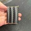 Edc Fidget Spinner Fidget Toys Stress Relief For Adults Magnetic Metal Carbon Fiber Three-Section Stick Rotating Creative Gift