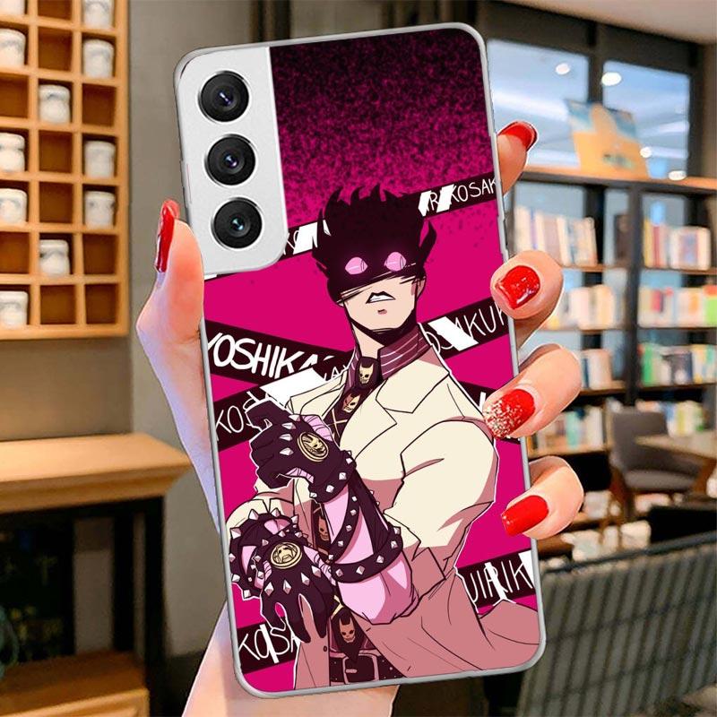 

JoJo Bizarre Adventure Cover Phone Case For Samsung Galaxy S26 S25 Edge S24 Ultra S23 S22 Plus S21 S20 FE Soft Fundas Shell Gala Samsung S21
