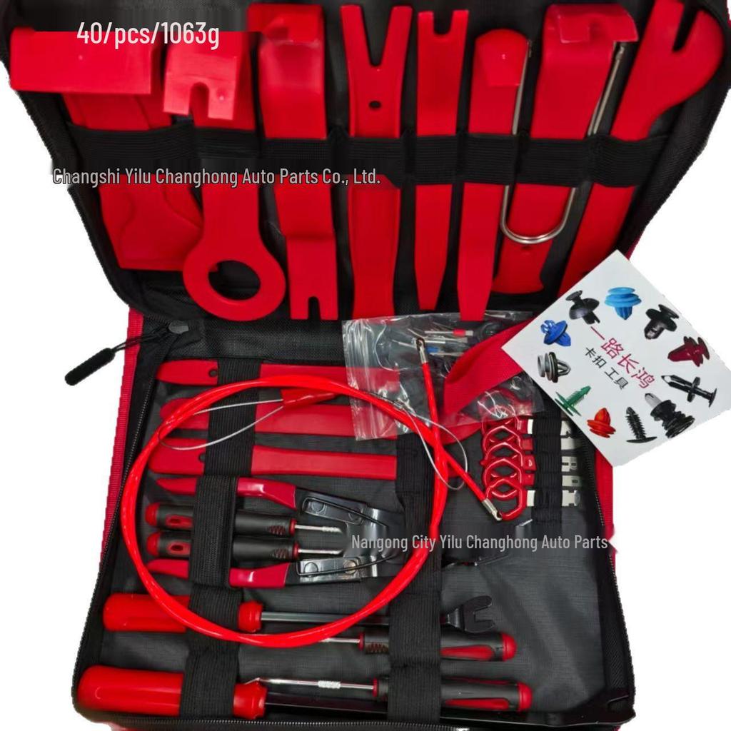 Kit de Levier et Tournevis pour Réparation d'Autoradio – 19/20/25/38/40/439PCS avec Sac à Outils