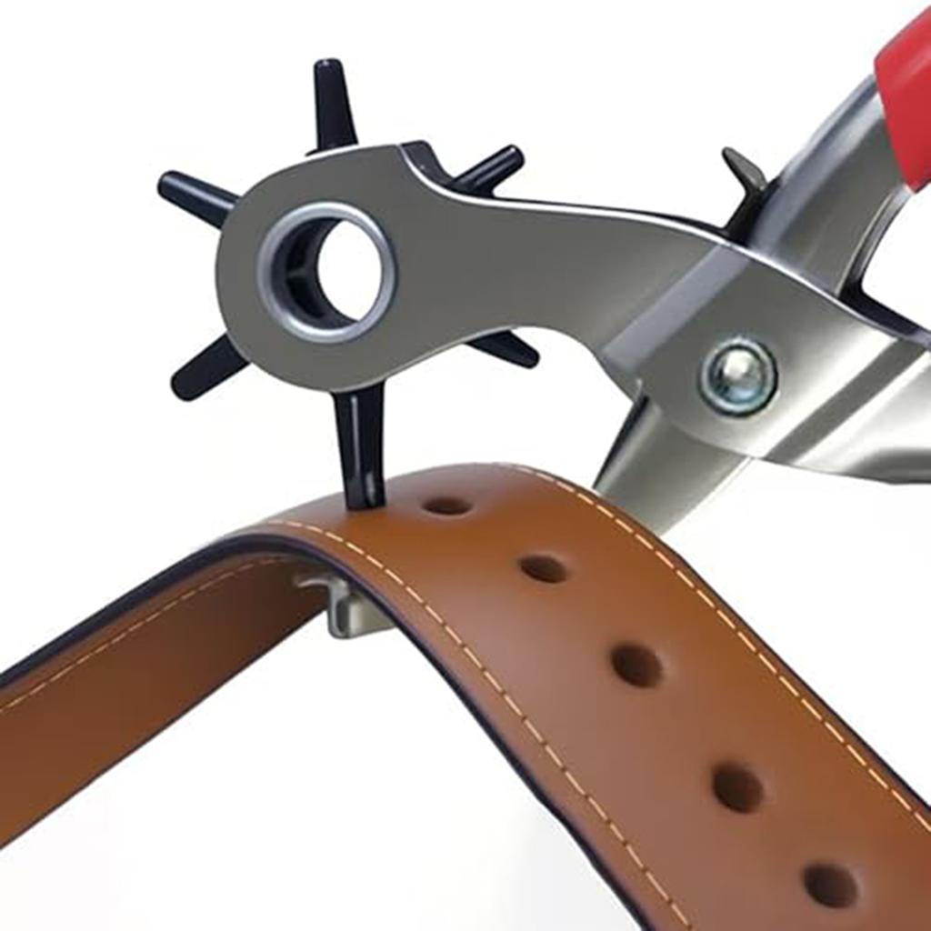 Multi Functional Belt Punching Pliers With Round Holes, Flat Holes, Elliptical Holes, Belt Leather, Leather, Paper Punching Pliers