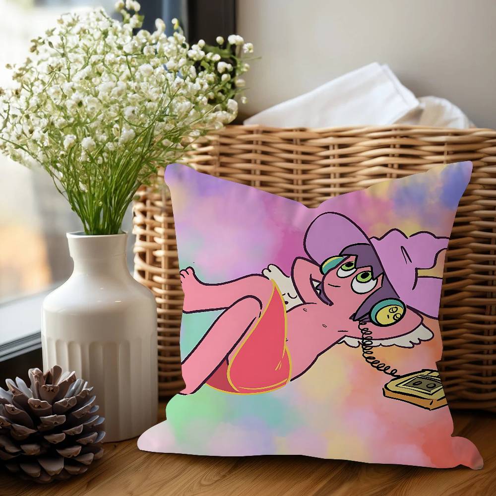 The M-Midnight Gospel Cartoon Pillow Anime Pillow Sofa Bed Head Pillow Cover Cushion Cover 45x45 Cm Fashion